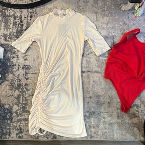 Fitted dress fashion nova size medium